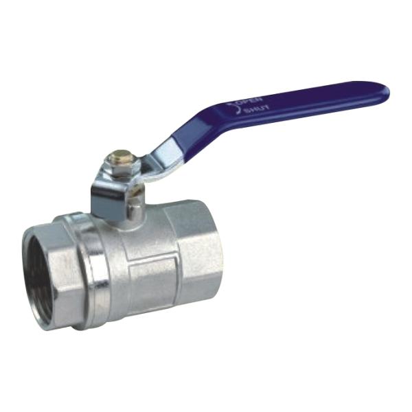 SKOV-1003  forged 1/2-2 inch plated nickel brass ball valve with long handle