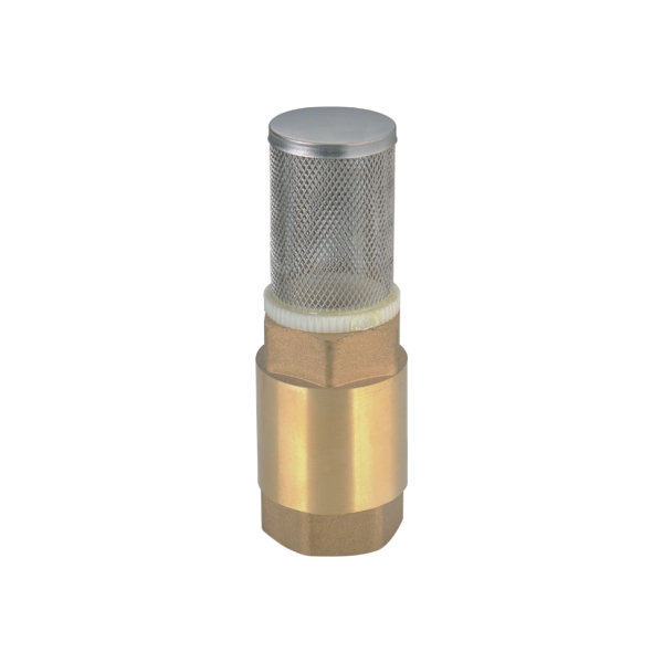  SKOV-4003 foot brass S.S Stainless steel filter spring vertical brass check valve