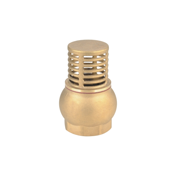  SKOV-4006 brass filter spring vertical brass water pump foot valve