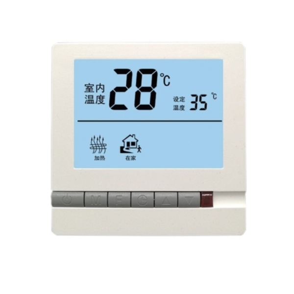 A102 Simple button type LCD display 220V floor heating electric thermostat controller