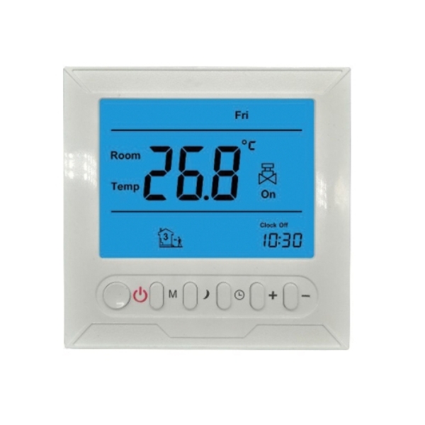 B01 Simple button type LCD display 220V floor heating electric thermostat controller