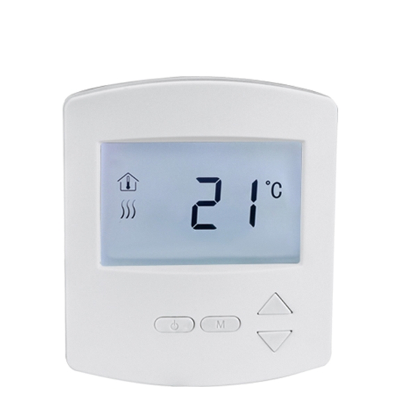  B206 Simple button type LCD display 220V floor heating electric thermostat controller