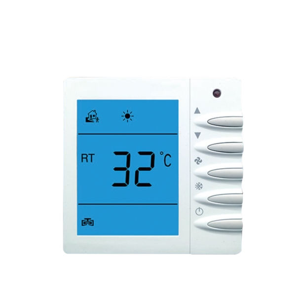  D702 Simple button type LCD display 220V floor heating electric thermostat controller