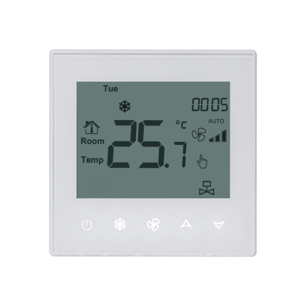  Kc505 Simple button type LCD display 220V floor heating electric thermostat controller