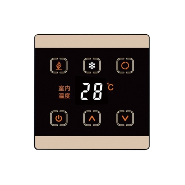 S302 Simple button type LCD display 220V floor heating electric thermostat controller