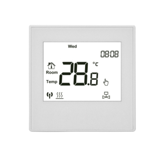  S505-1 Simple button type LCD display 220V floor heating electric thermostat controller